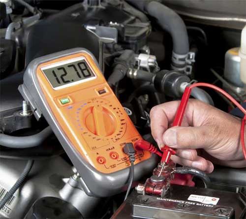 بررسی سلامت باطری بعد از نصب در محل درسمنان